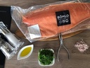Saumon Bömlo, fumé au bois de hêtre, filet entier