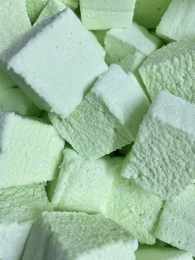 Guimauve à la Chartreuse verte - pour accompagner vos thé & café gourmands